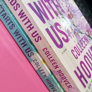 'It Ends And Starts With Us' Combo Books Set :)<3