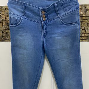 high waist jeans