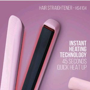 Havells Pink Hair Straightener And Curler ✨🫶