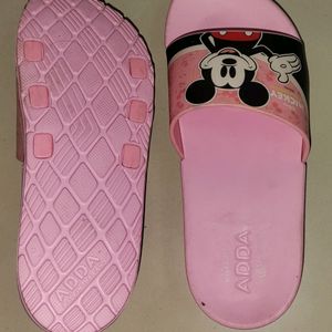 Unisex Baby Pink Slippers