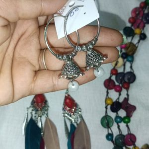 Stylish Neck Piece And Earings