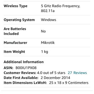 MICROTIK SXT LITE5