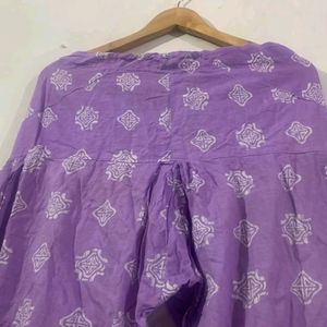 Purple Printed Salwar