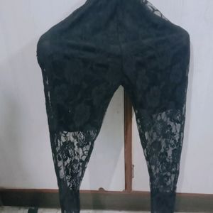 Skinny Net Legging For Women