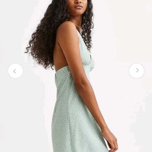 H&M Halterneck crepe dress