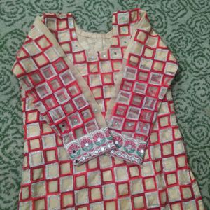 Mirror Work Kurta