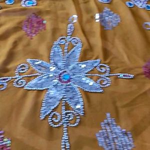 Handwork Rajputana Saree