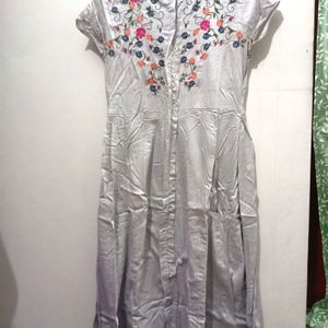 Women Floral Printed A Line Kurta Set