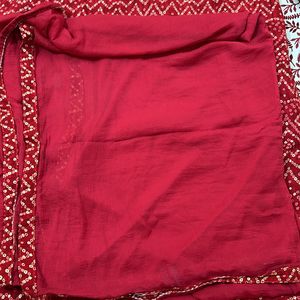 Kurta Pant And Dupatta Set Xl In Suber Condition