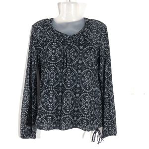 Black Printed Top(Women’s)