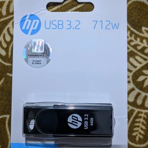 HP 712W 64 GB USB 3.2 Pendrive.