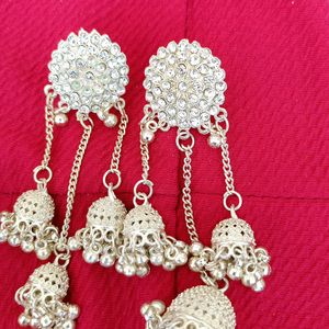 Combo Of 12 Heavy Earrings