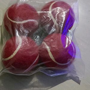 4 Combo Red Tennis Ball