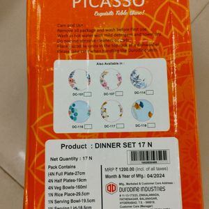 Dinner Set 17 Pc