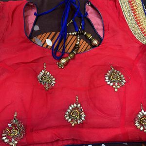 Gorgeous Red Saree