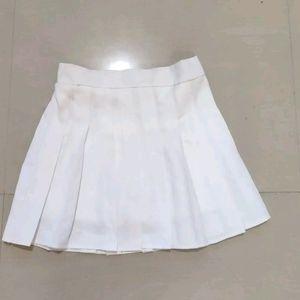 White Tennis Skirt