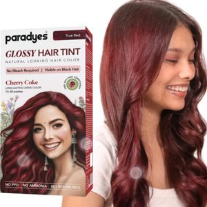 Paradyes Hair Tint Cherry Coke 🥳🥳🥳😍😍💅💅