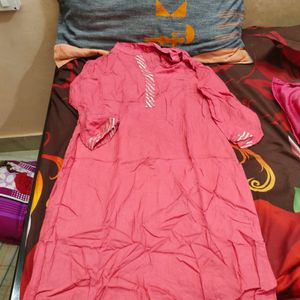 Pink Kurta