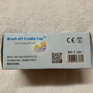 Baby scalp and Cradle Brush for Newborn