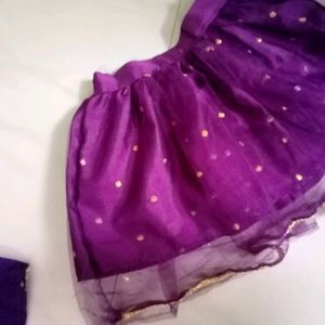 Baby Purple Lehnga