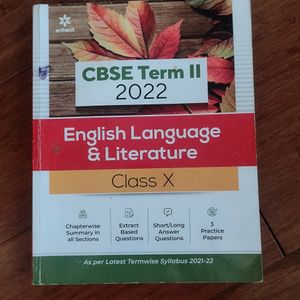 Class 10 CBSE English Exam Preparation Book