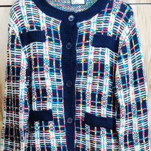 Multicolour Cardigan Size-42-44