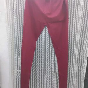 Maroon Leggings