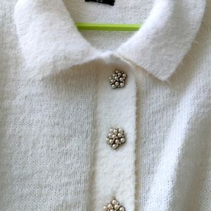 Branded Woolen Top