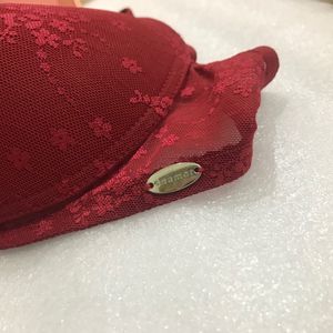 Enamor Red Bra