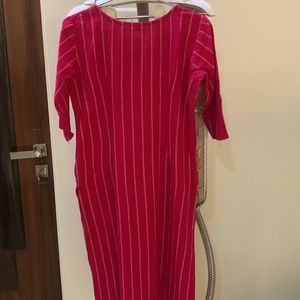 Dark Pink Kurti