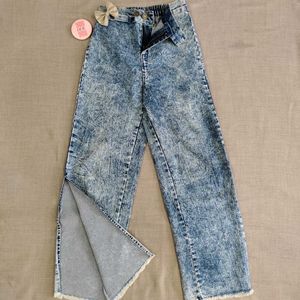 New Women Straight Blue Jeans