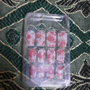 Reusable|Washable Korean Nails - Set Of 12