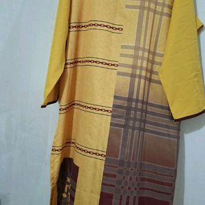 Mustard Kurta