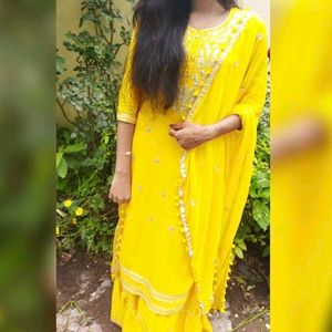 Yellow Kurta Set