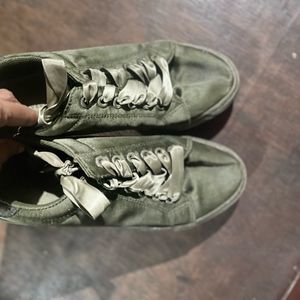 Olive Green Sneakers