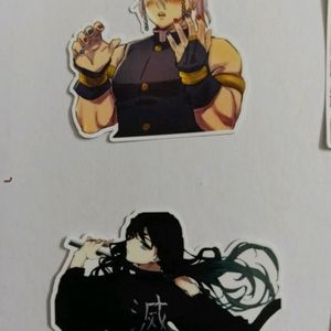 Demon Slayer Stickers  Set Of 6