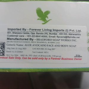 Forever Aloe Soap