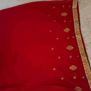 Grand Red ♥️ Saree