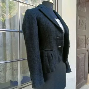 Black Tweed Coat