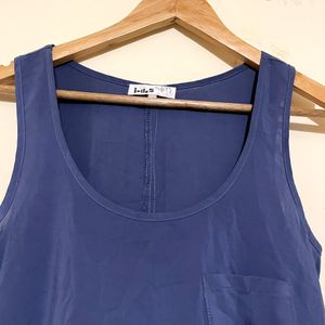 Blue Tank Top By I.D.S