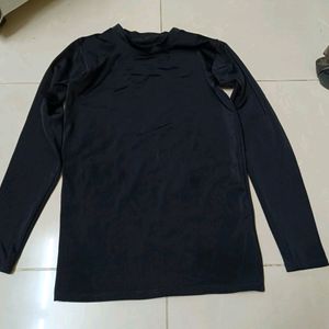 Black Full Sleeve Active Wear