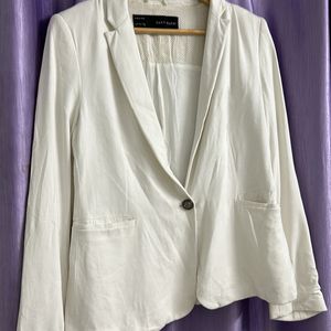 Zara Off White Blazer