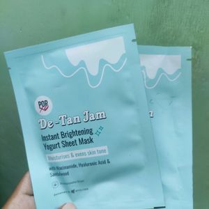 Pack Of 5 Popxo & MM SHEET MASK