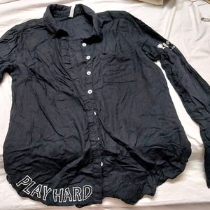 Teamspirit Cotton Black shirt