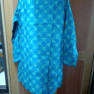 🆕132. Short Kurti Dark Cyan 🆕