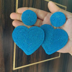 Handmade Heart Earrings