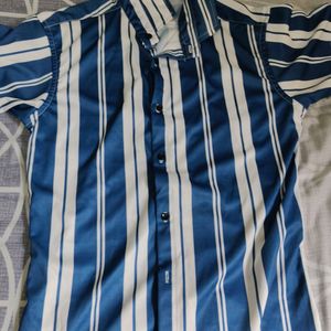 Striped Half Sleeve Shirt For Men