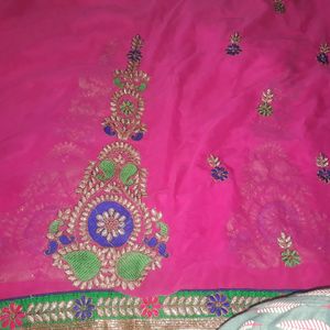 Beautiful Embroidery Saree 🤩