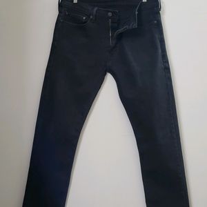 Levi's 513 Regular Fit Black Jeans