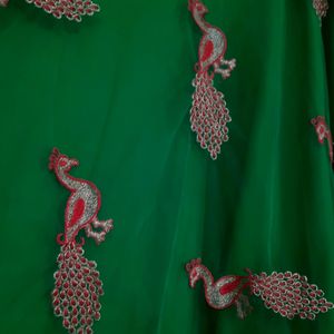 Hi, Iam Selling My New Green Net Skirt